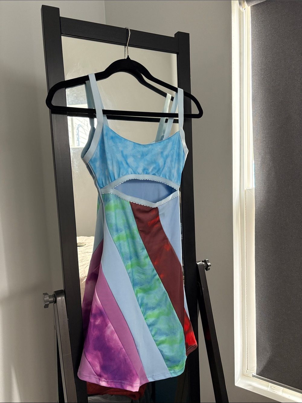 13 Going On 30 Multi-Color Strappy Cutout Dress